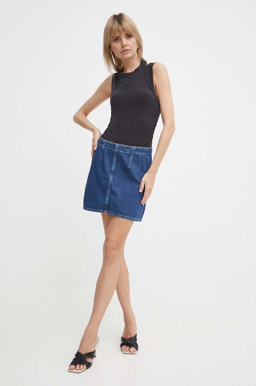 Джинсова спідниця Calvin Klein Jeans mini пряма J20J222827