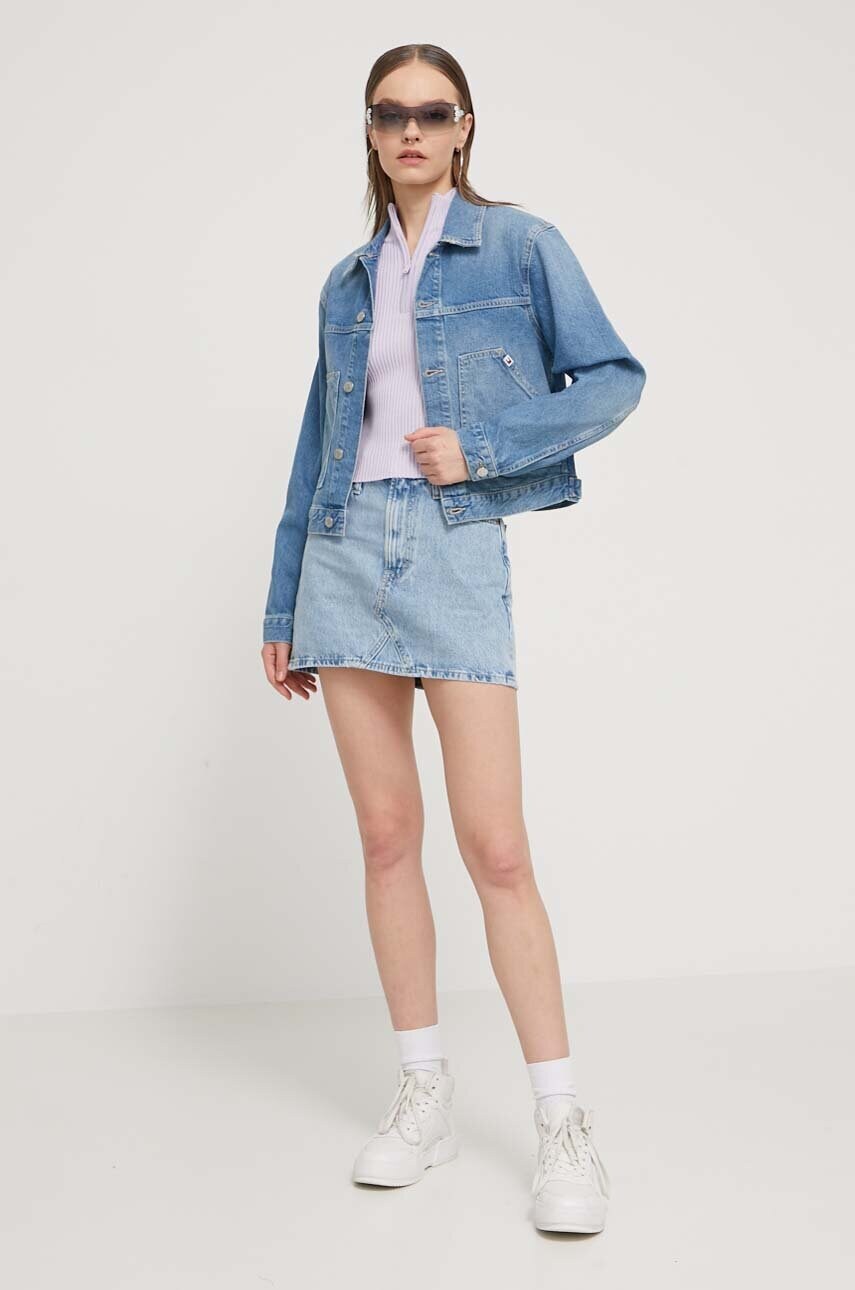 Джинсова спідниця Tommy Jeans mini олівець