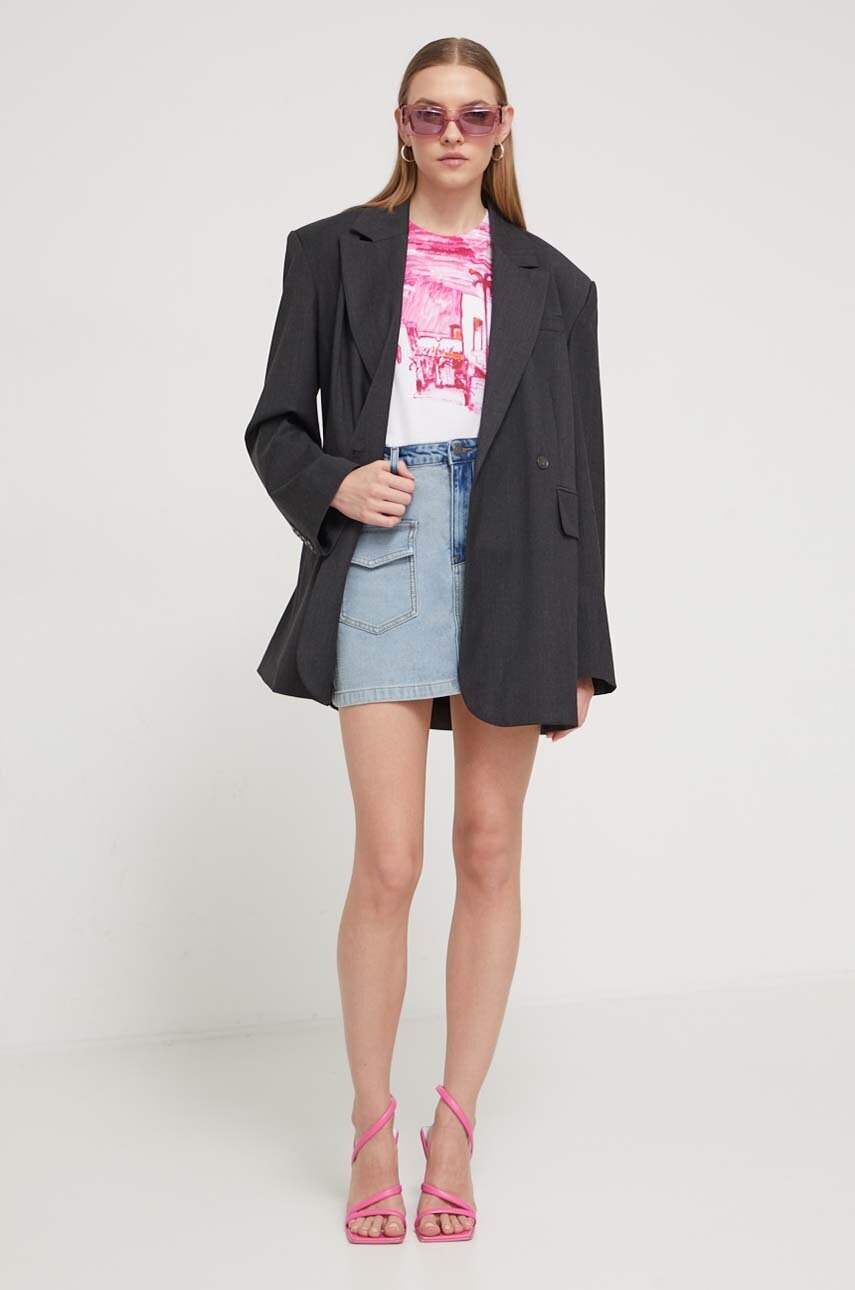 Джинсова спідниця Desigual mini олівець
