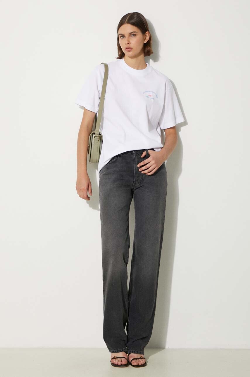 Джинси Fiorucci Faded Black Straight Fit Jeans жіночі висока посадка W01FPDJE075DN01DN05