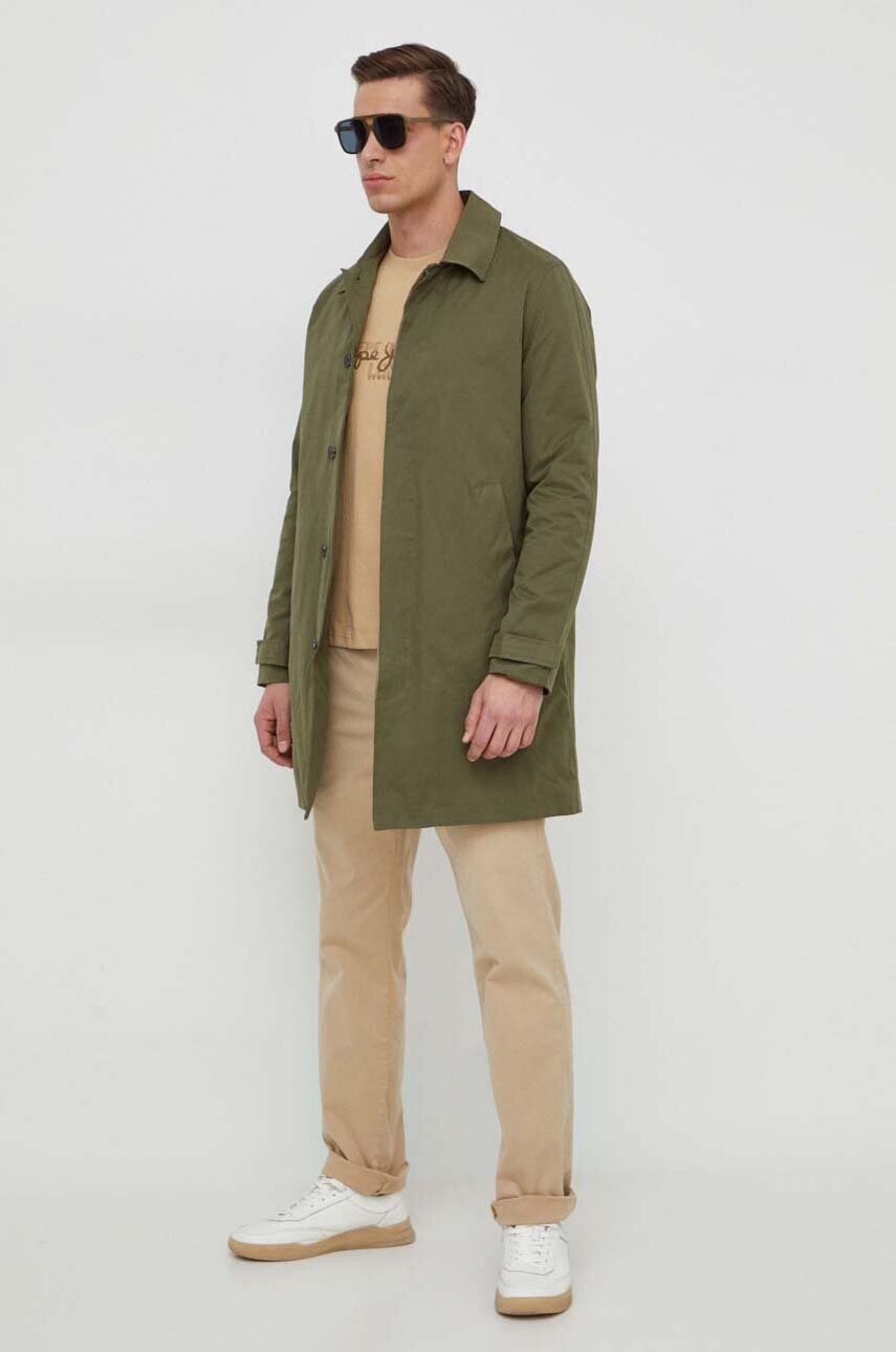 Штани United Colors of Benetton чоловічі колір бежевий фасон chinos