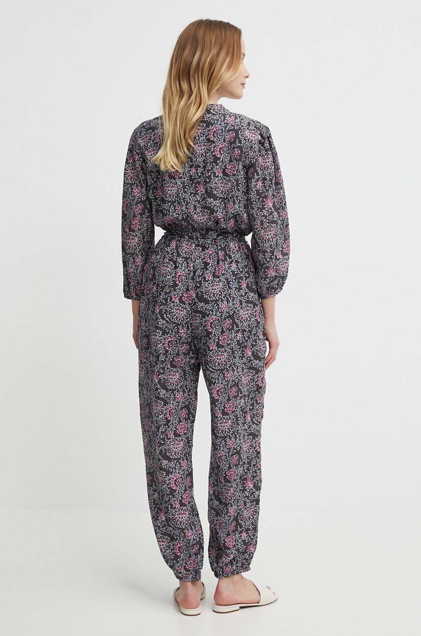 Комбінезон Pepe Jeans DALIA колір сірий в'язане декольте PL230494