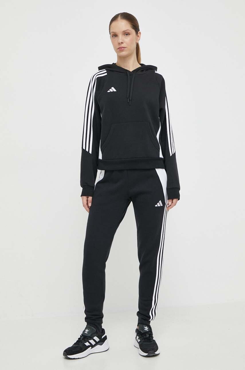 Штани для тренувань adidas Performance Tiro 24 колір чорний візерунок IJ7657