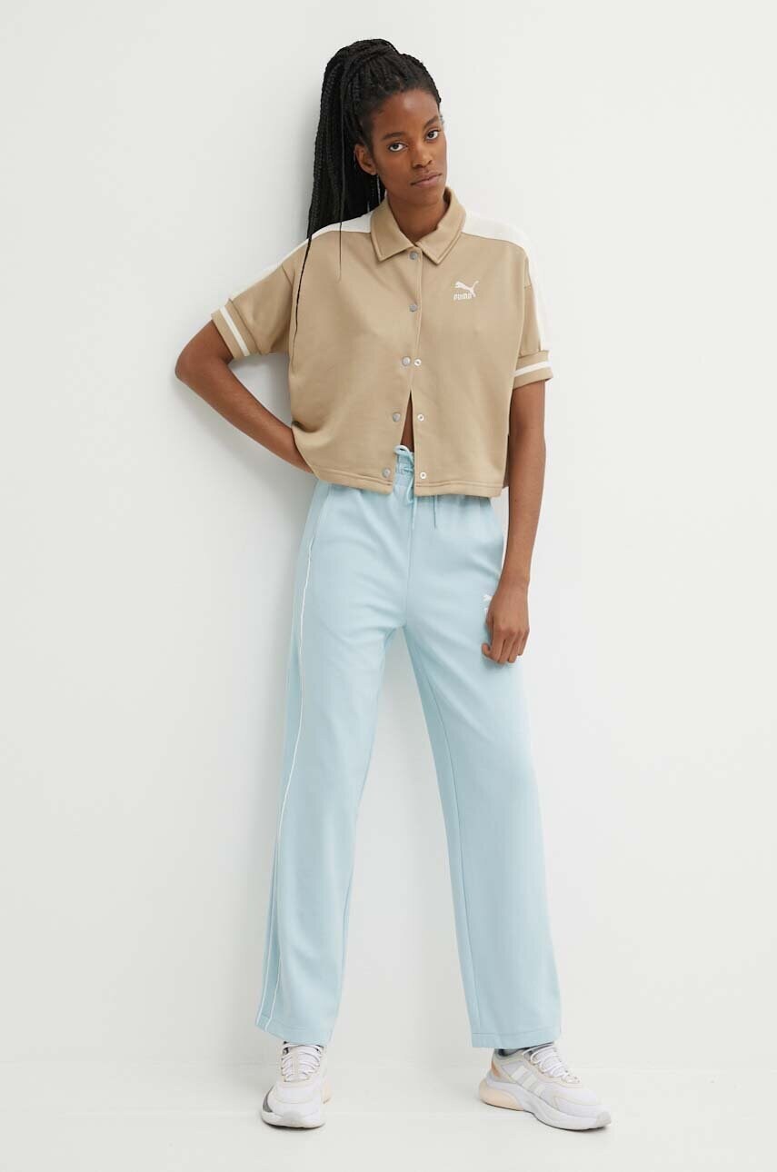 Спортивні штани Puma T7 High Waist Pant однотонні 624212