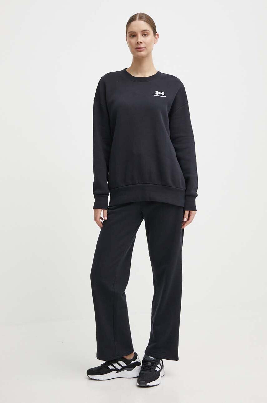 Спортивні штани Under Armour колір чорний однотонні