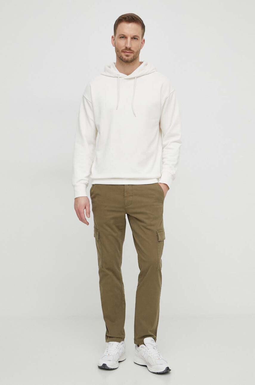 Штани Pepe Jeans SLIM CARGO чоловічі колір зелений фасон cargo PM211641