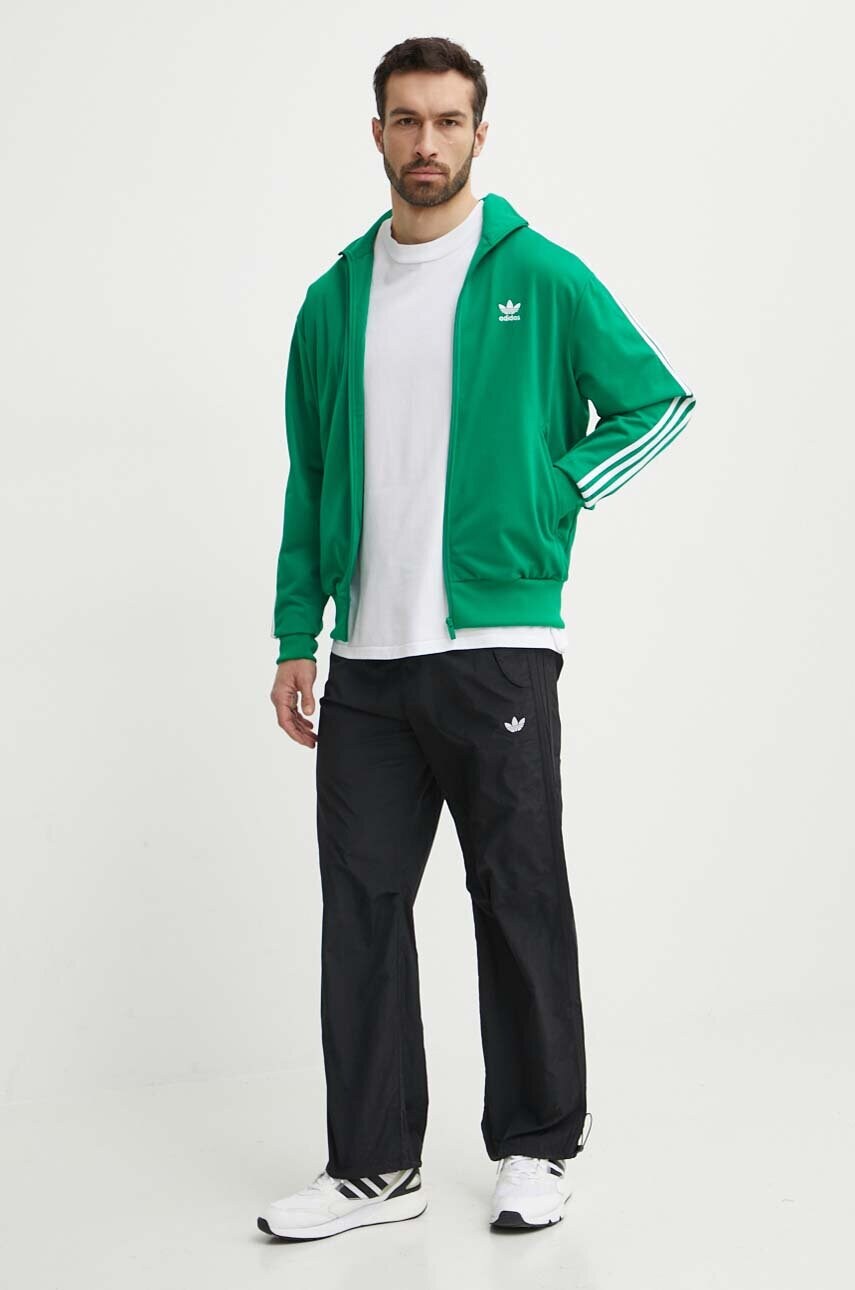 Спортивні штани adidas Originals колір чорний однотонні IS0188