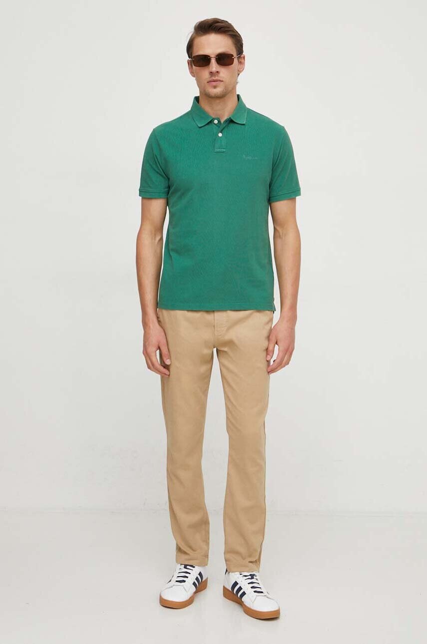 Штани Pepe Jeans GYMDIGO PULL ON PANT чоловічі колір бежевий фасон chinos PM211692