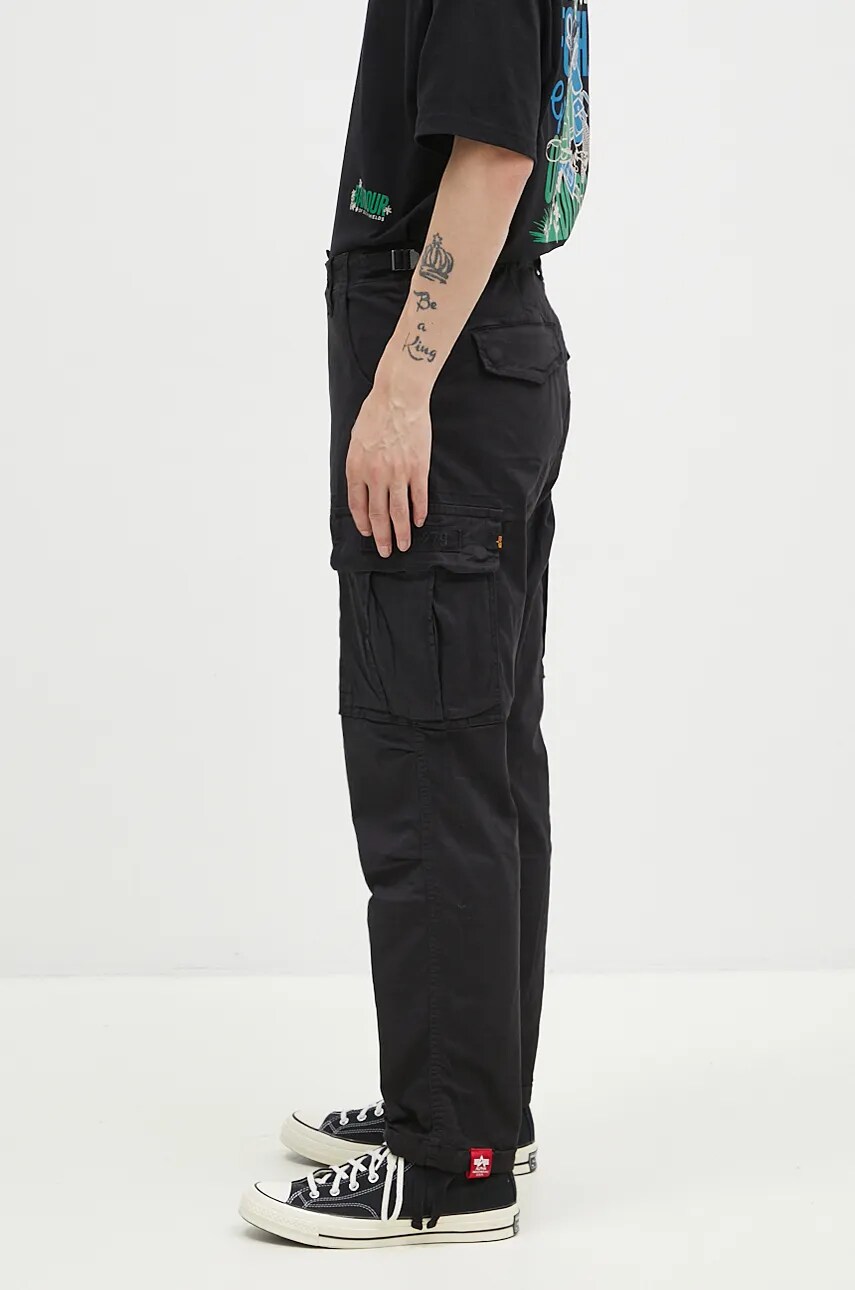 Штани Alpha Industries Squad Pant чоловічі колір бежевий прямі 188202