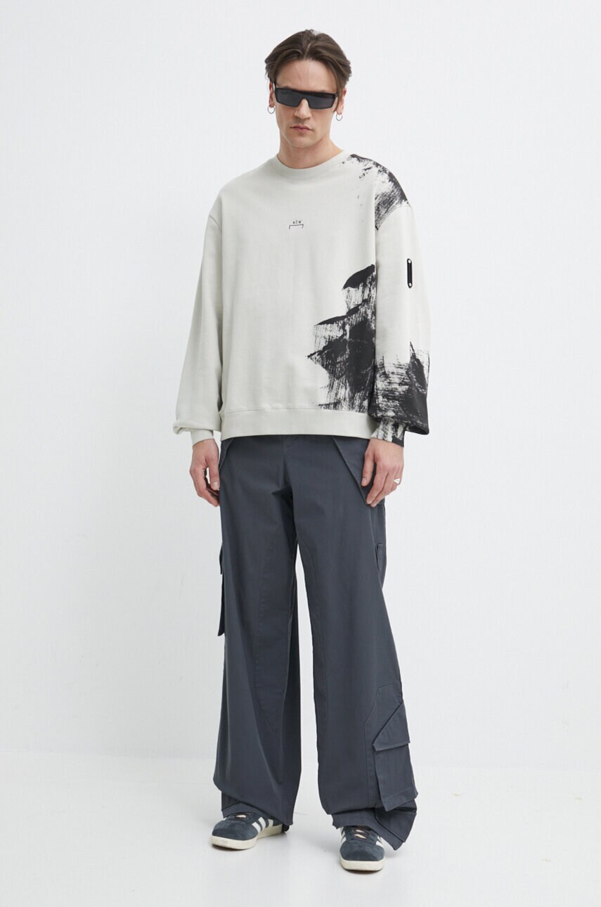 Штани A-COLD-WALL* Overlay Cargo Pant чоловічі колір сірий фасон cargo ACWMB276