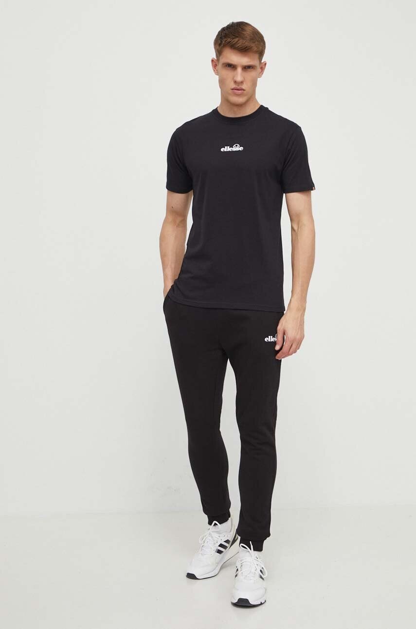 Спортивні штани Ellesse Cravo Jog Pant колір чорний з принтом SHP16465