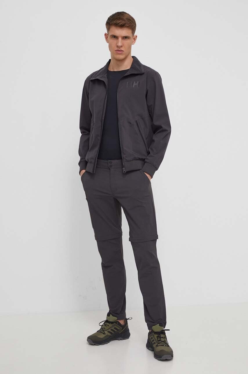 Штани outdoor Helly Hansen Brono колір сірий