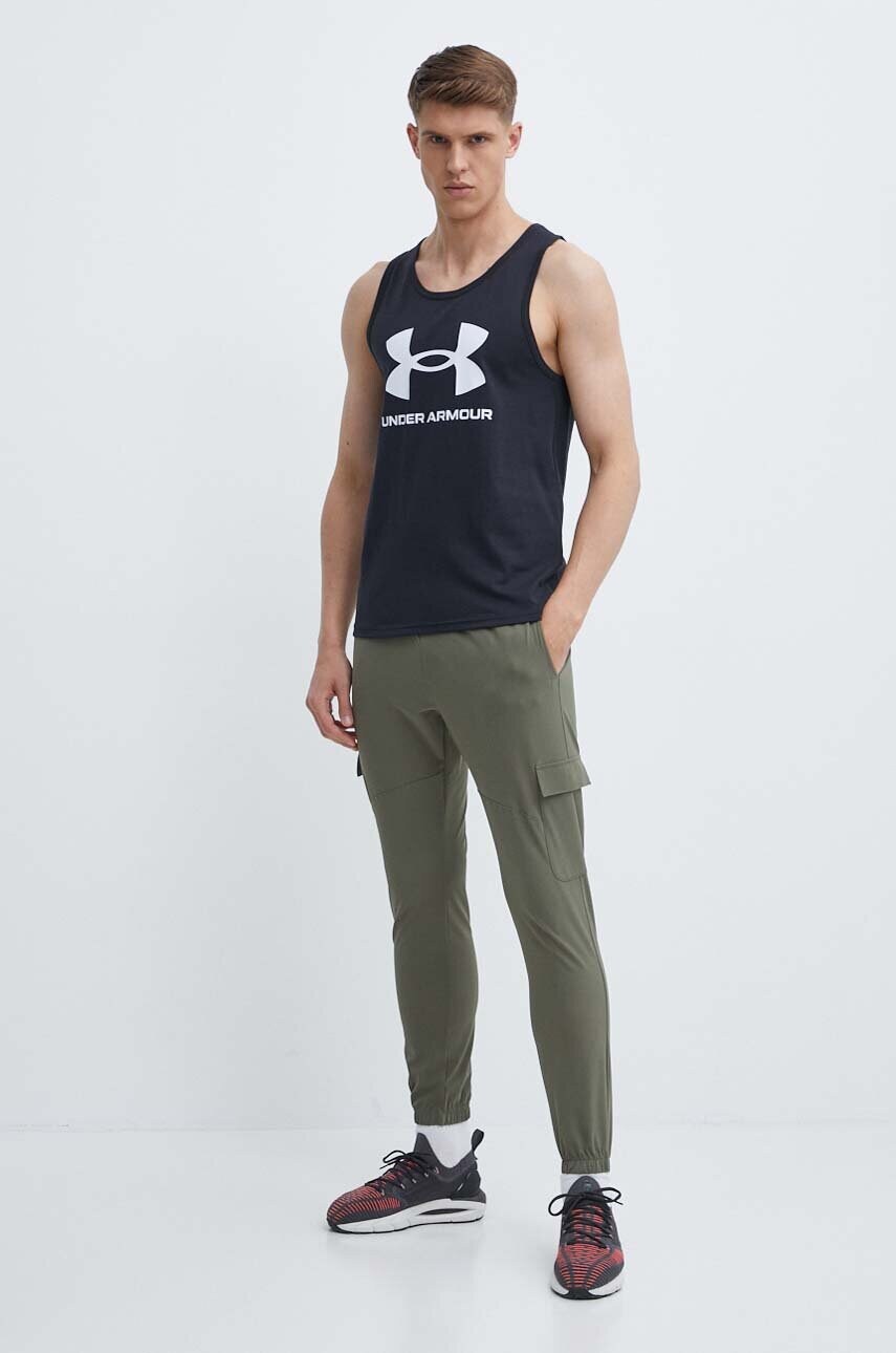 Штани для тренувань Under Armour колір зелений