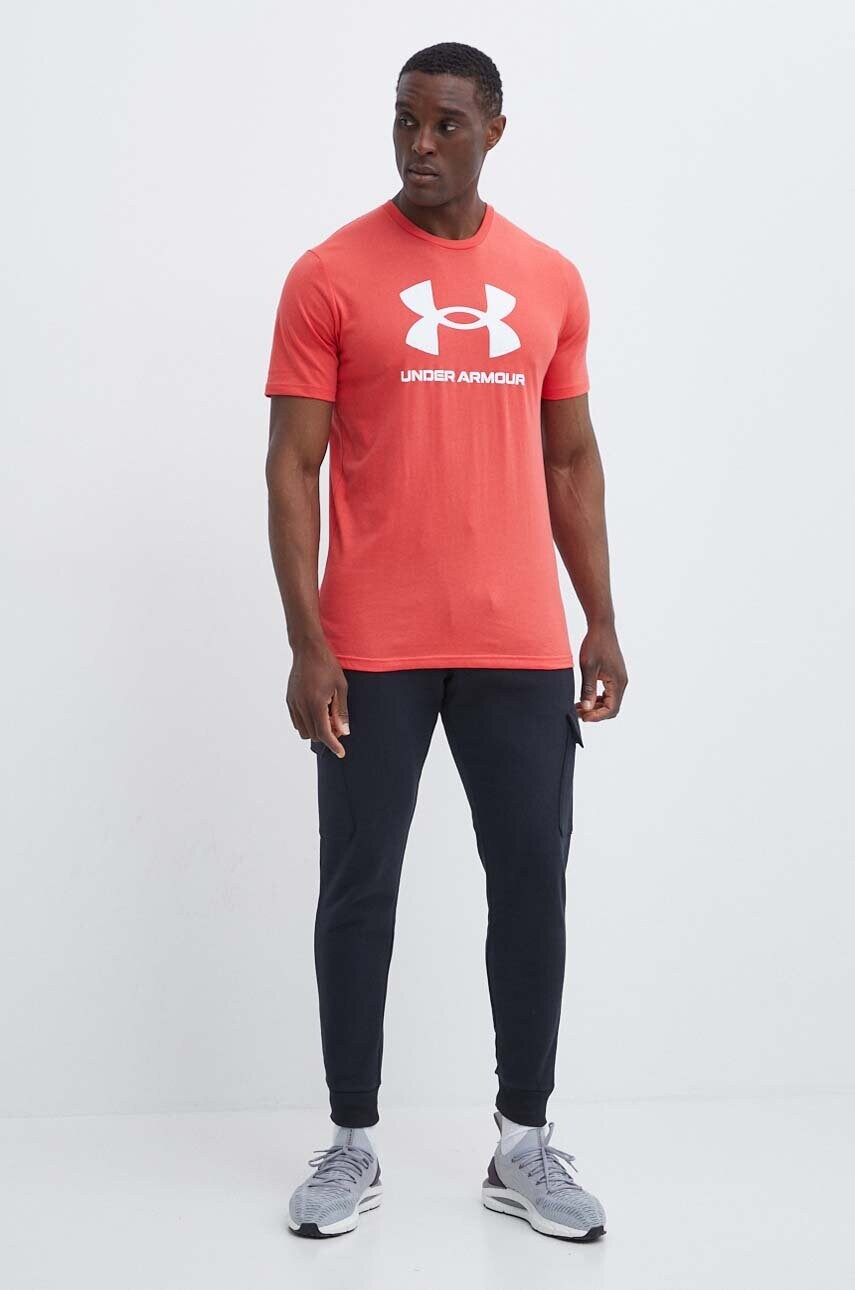 Спортивні штани Under Armour колір чорний однотонні
