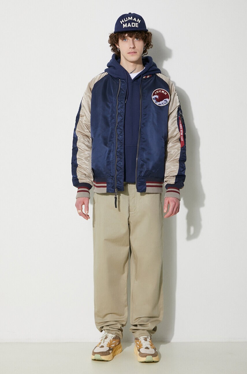 Бавовняні штани Universal Works Military Chino колір бежевий фасон chinos 120.STONE