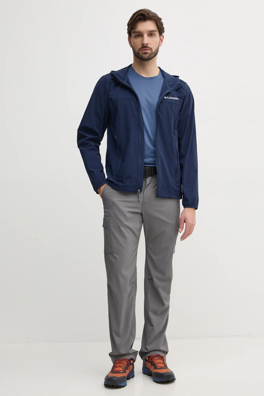 Штани outdoor Columbia Silver Ridge Utility колір чорний 2012952