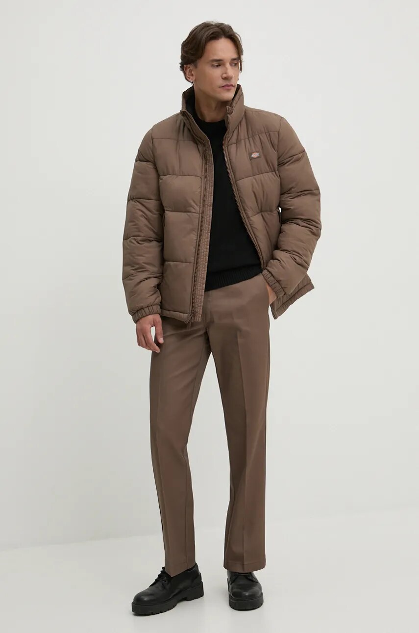 Штани Dickies 874 чоловічі колір коричневий прямі DK0A4XK6