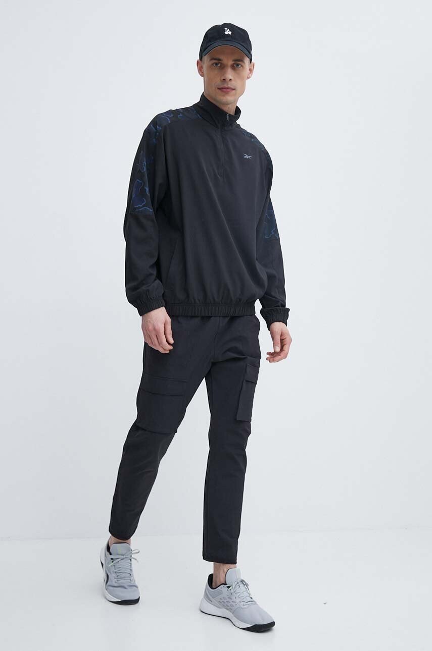 Штани Reebok Active Collective чоловічі колір чорний фасон cargo 100075607