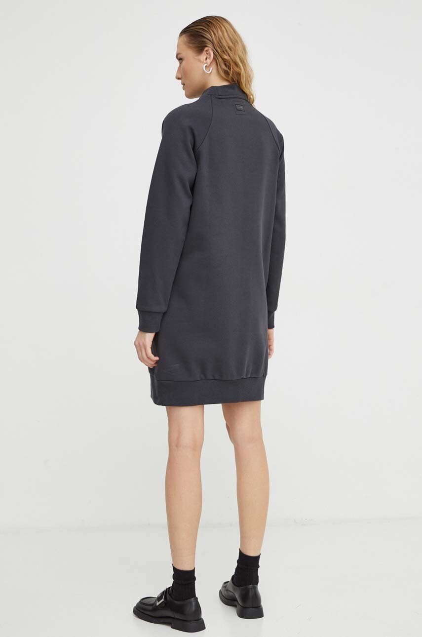 Сукня G-Star Raw колір сірий mini oversize