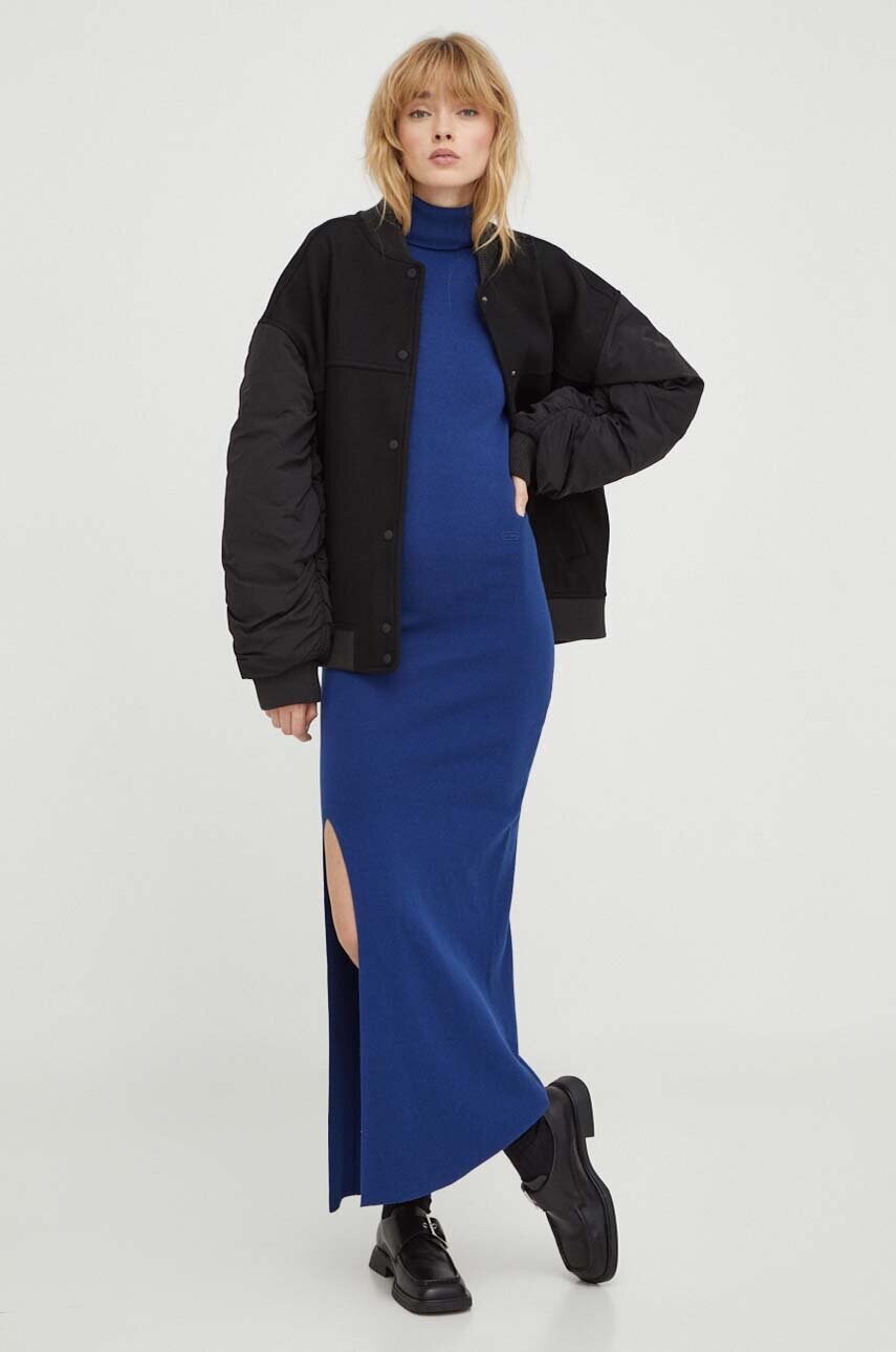 Бавовняна сукня G-Star Raw maxi облягаюча