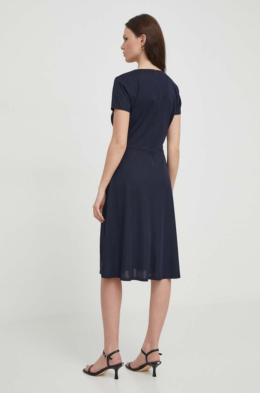 Сукня Lauren Ralph Lauren колір синій mini розкльошена