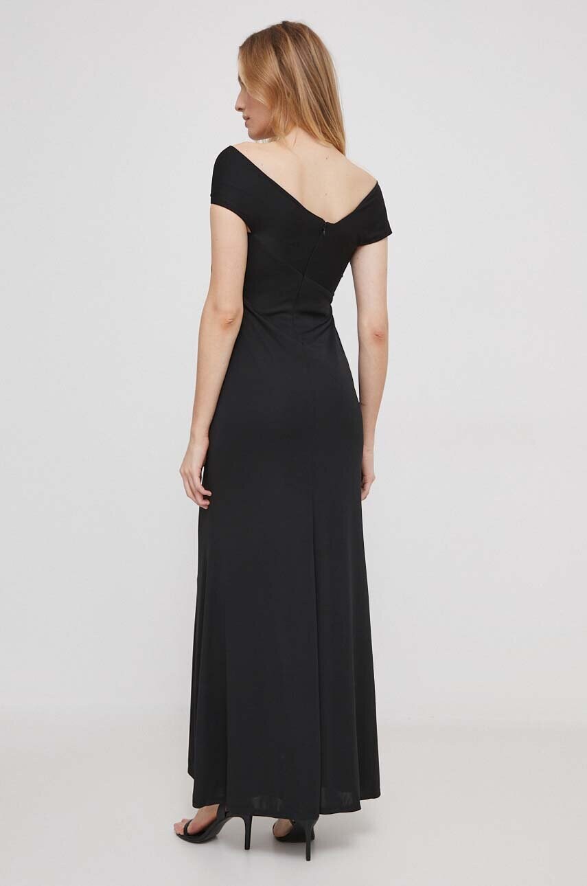 Сукня Lauren Ralph Lauren колір чорний maxi пряма
