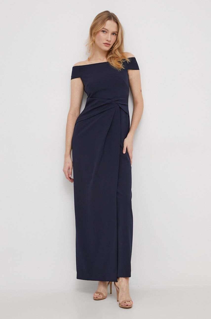 Сукня Lauren Ralph Lauren колір синій maxi пряма