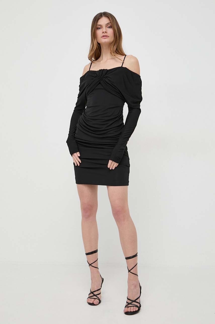 Сукня Marciano Guess колір чорний mini облягаюча