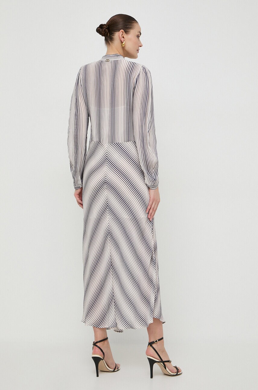Сукня Twinset колір бежевий maxi пряма