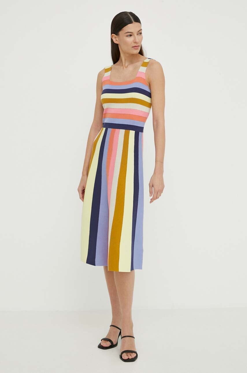 Бавовняна сукня PS Paul Smith mini розкльошена