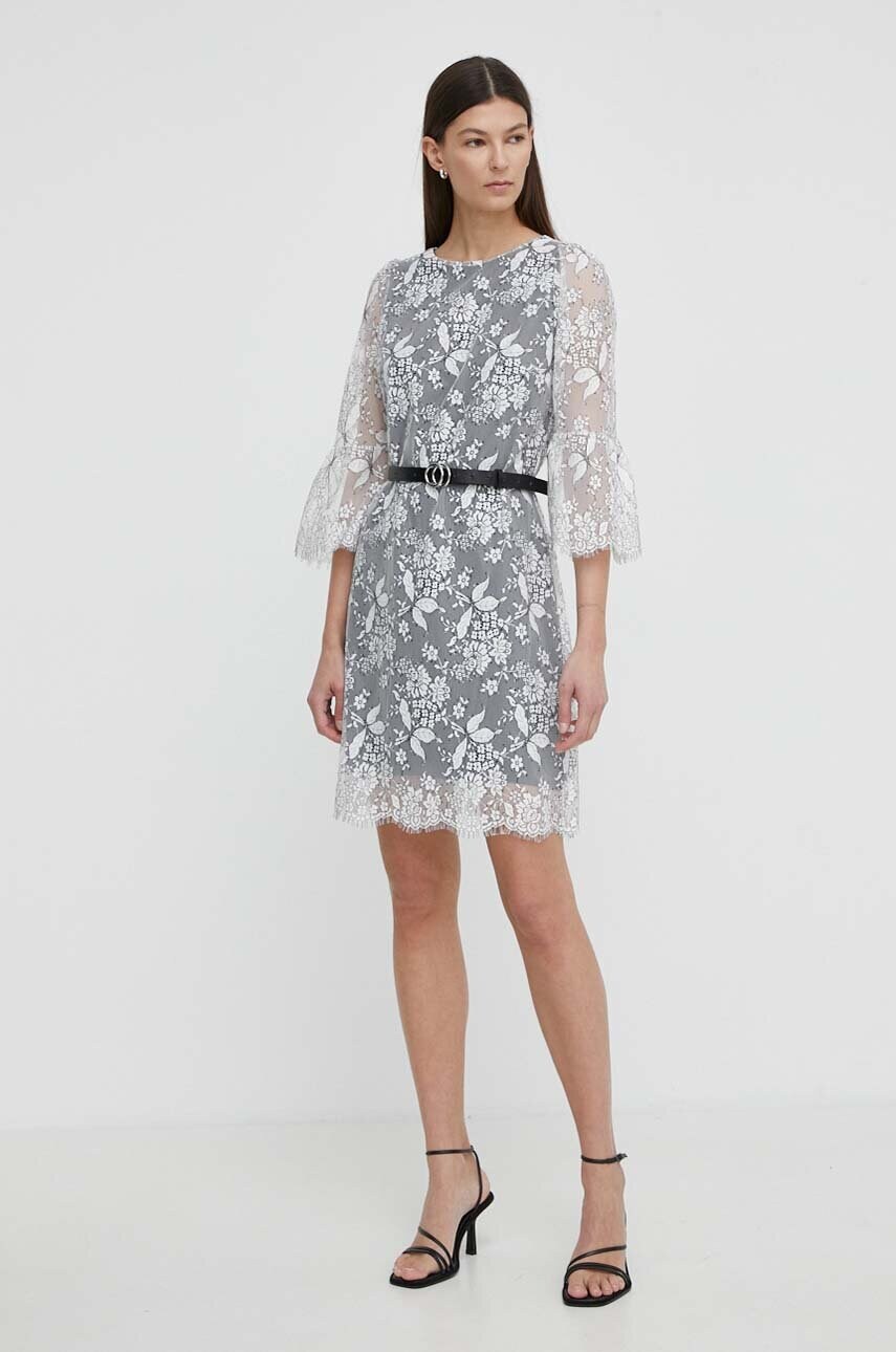 Сукня Bruuns Bazaar TuberosaBBMajah dress колір білий mini розкльошена BBW3837