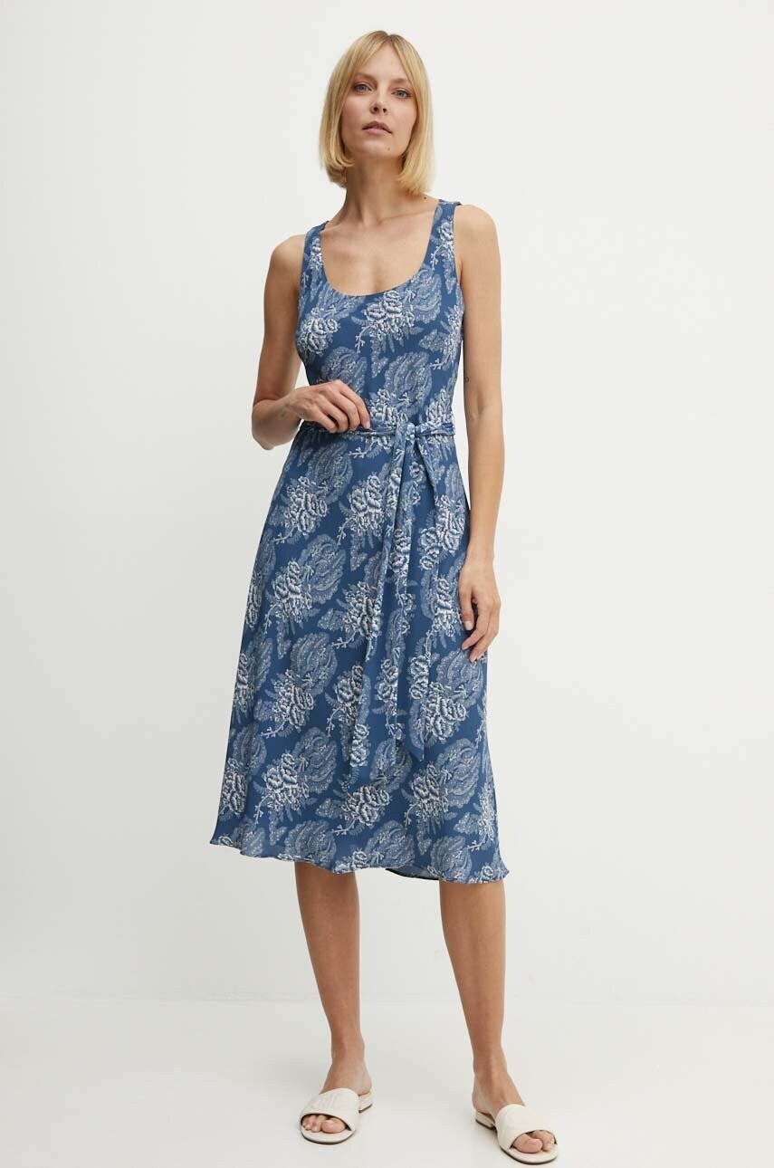Сукня Lauren Ralph Lauren midi розкльошена 250932704