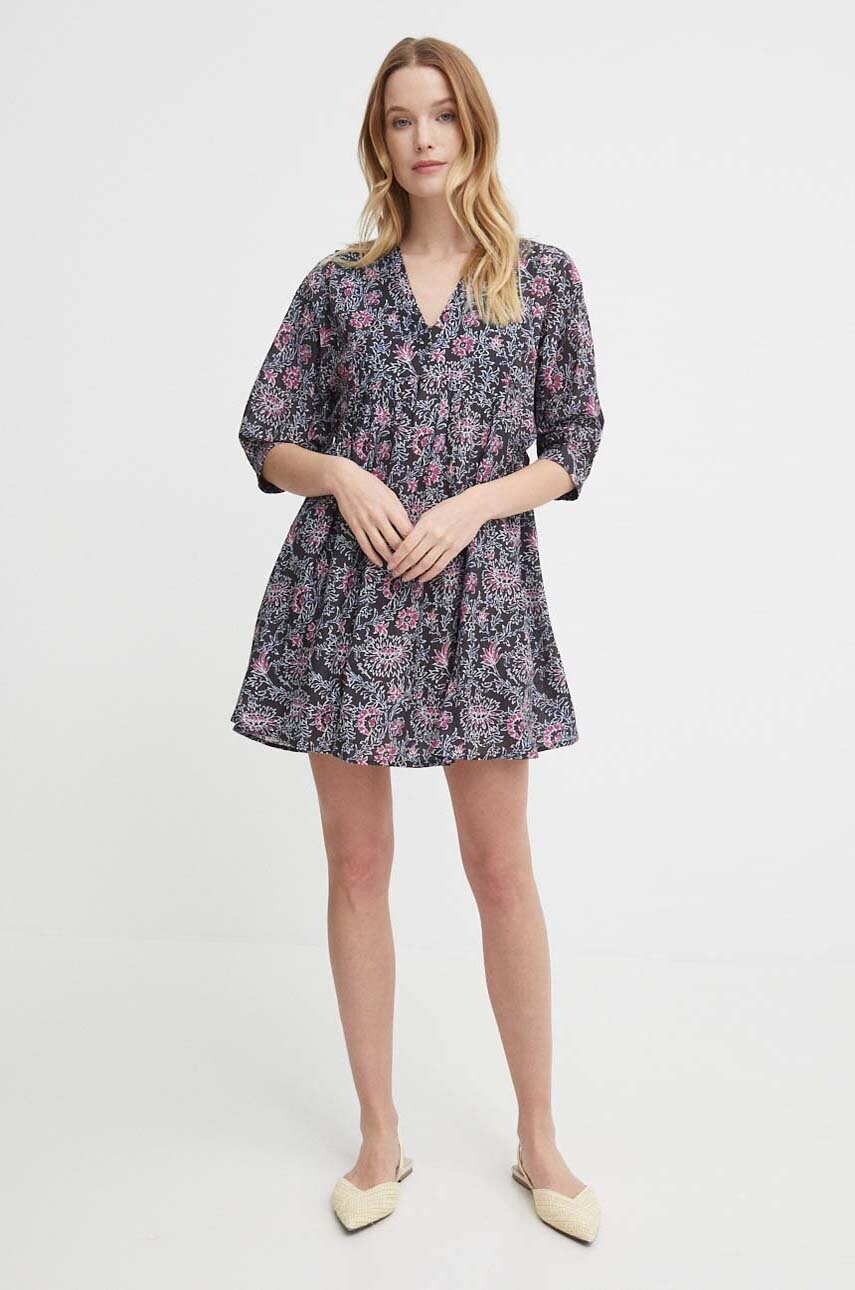 Сукня Pepe Jeans DARCY колір сірий mini розкльошена PL953488