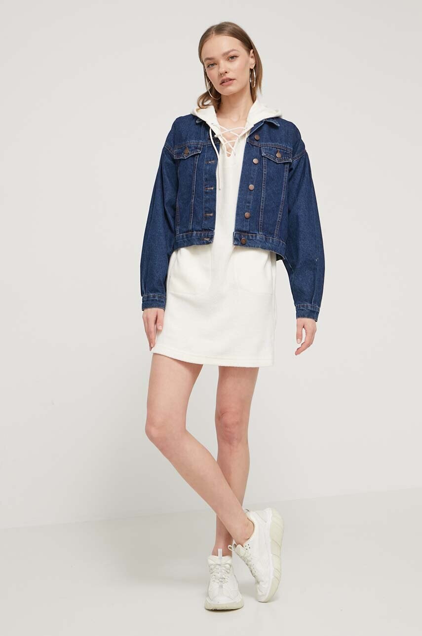 Сукня UGG колір бежевий mini пряма 1152783
