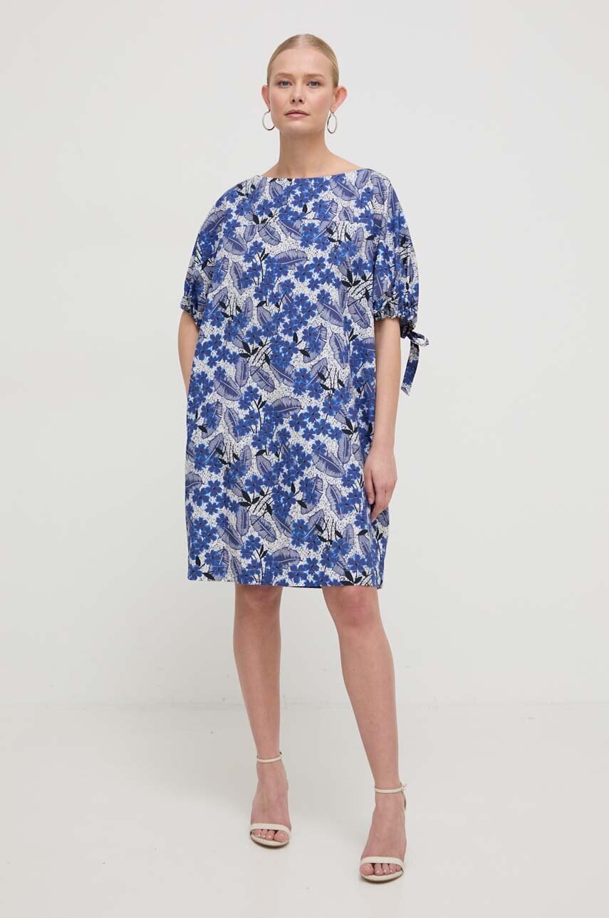 Бавовняна сукня Weekend Max Mara mini oversize