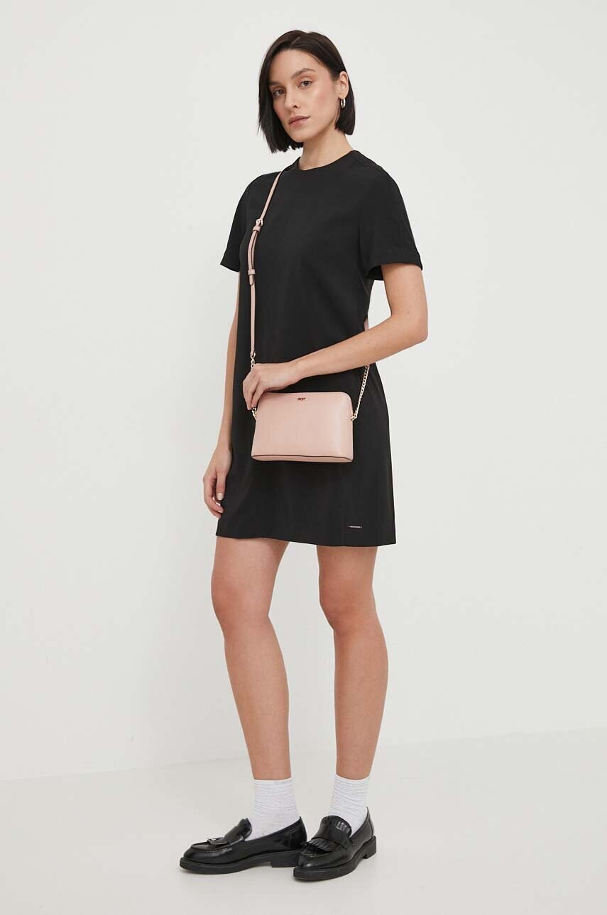 Сукня Calvin Klein колір чорний mini розкльошена