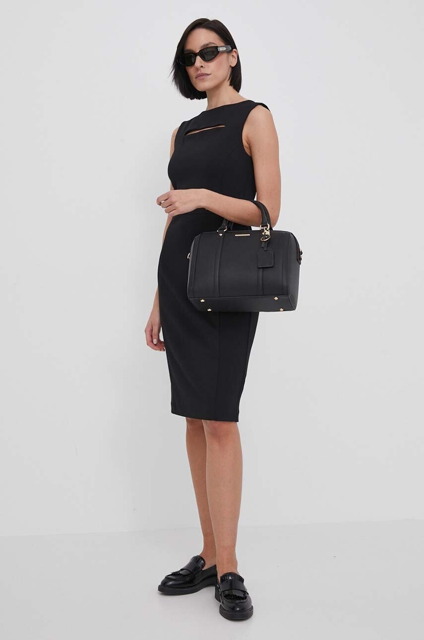 Сукня Calvin Klein колір чорний mini пряма