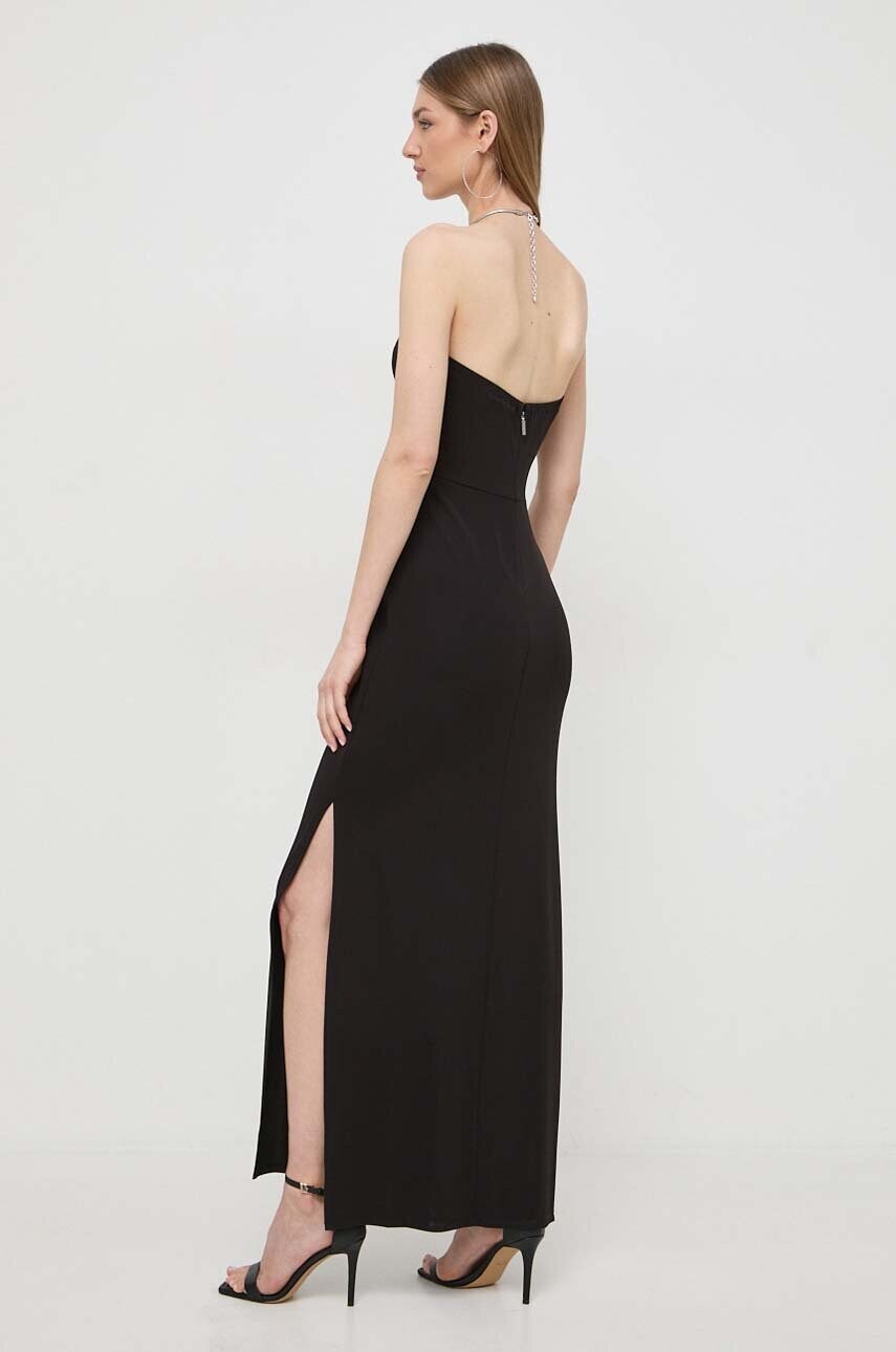 Сукня MICHAEL Michael Kors колір чорний midi пряма