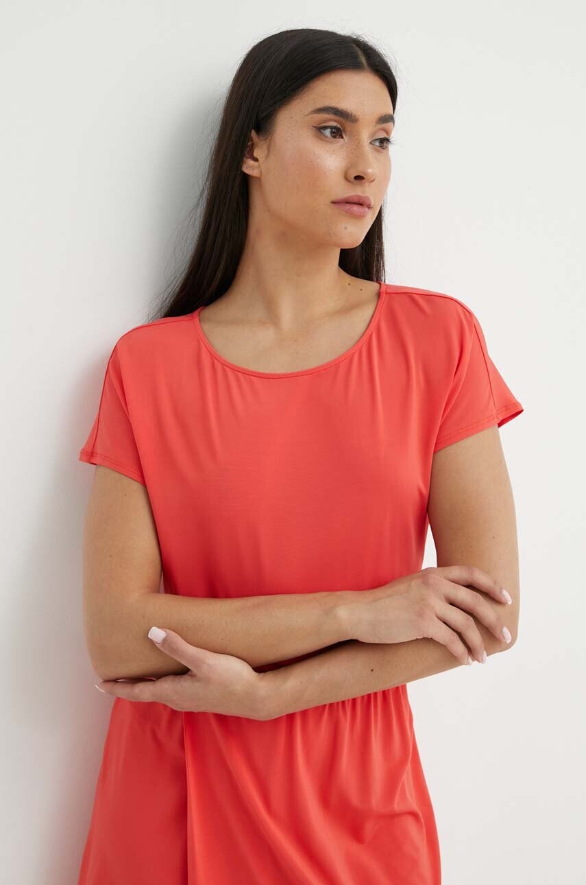 Пляжна сукня Max Mara Beachwear колір помаранчевий 2416621019600