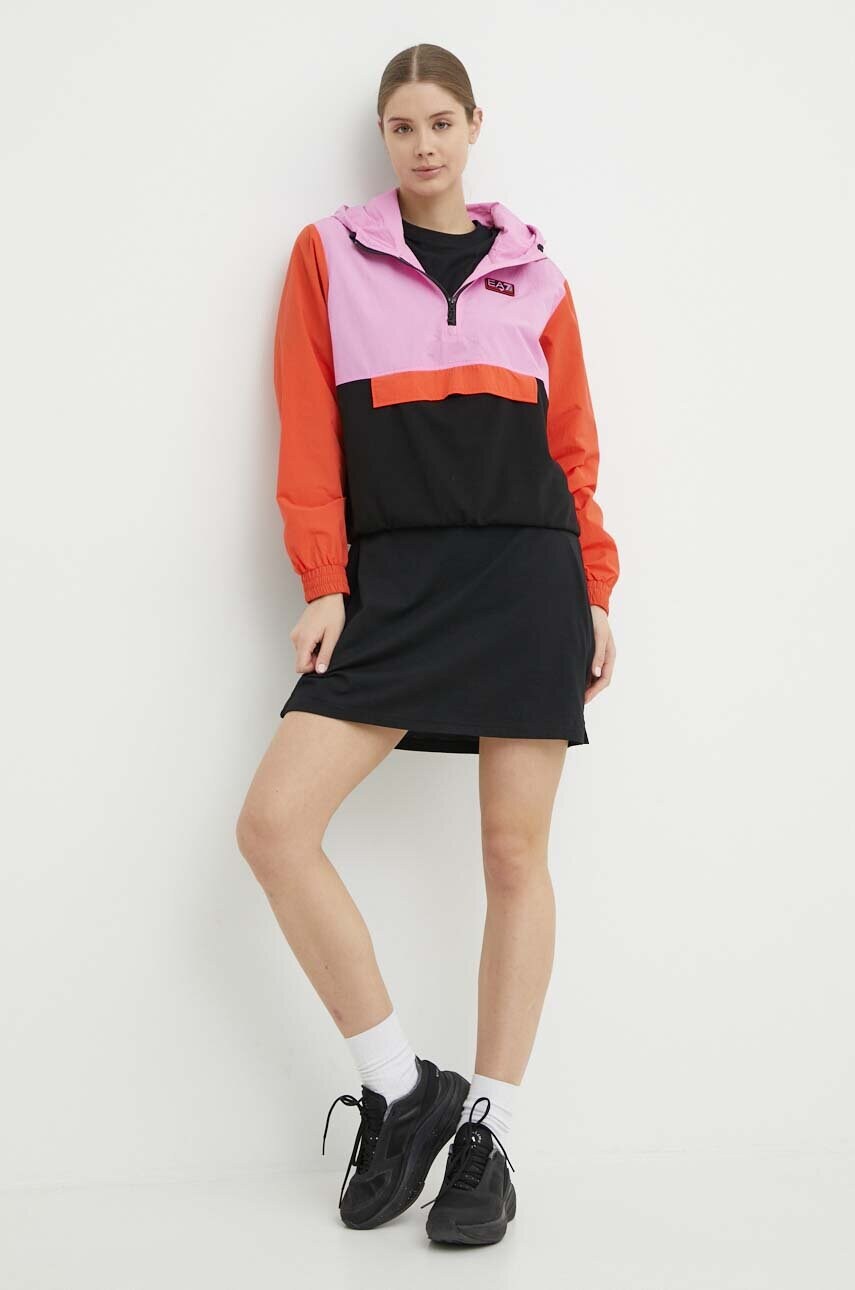 Сукня Peak Performance колір чорний mini oversize