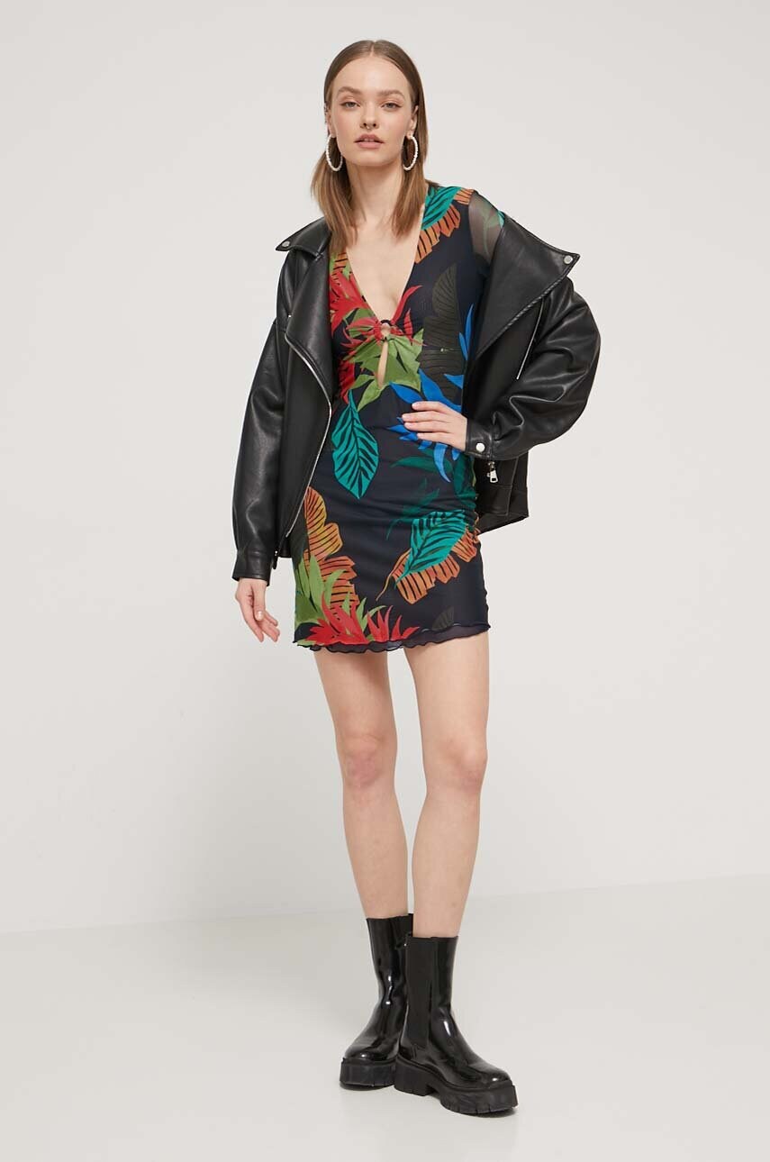 Сукня Desigual FUNNY mini облягаюча 24SWMK20