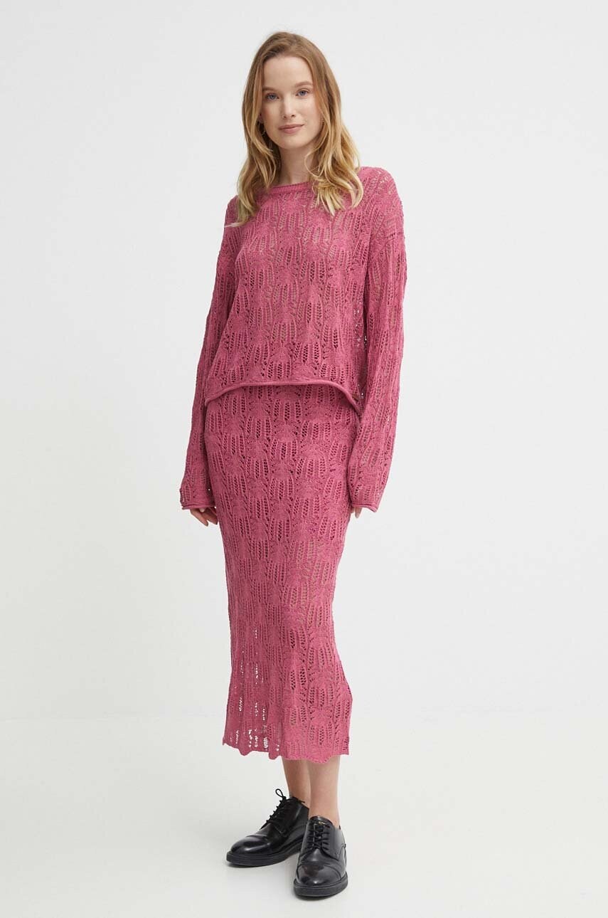 Светр Pepe Jeans GWEN жіночий колір рожевий легкий PL702129
