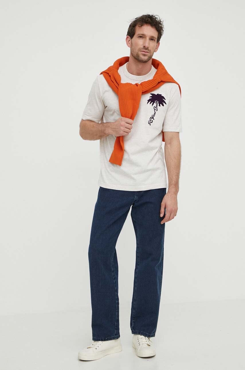 Светр G-Star Raw чоловічий колір помаранчевий
