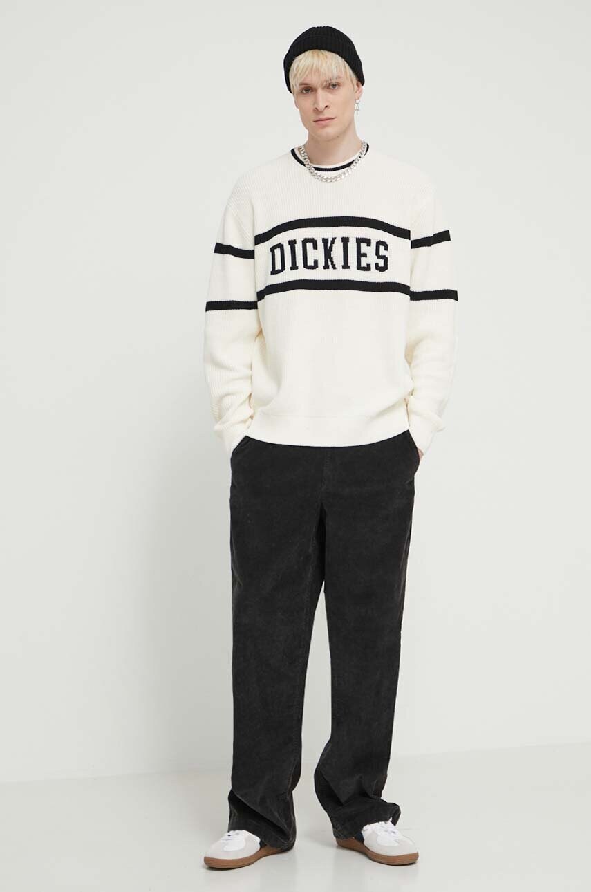 Бавовняний светр Dickies MELVERN колір бежевий  DK0A4YMC