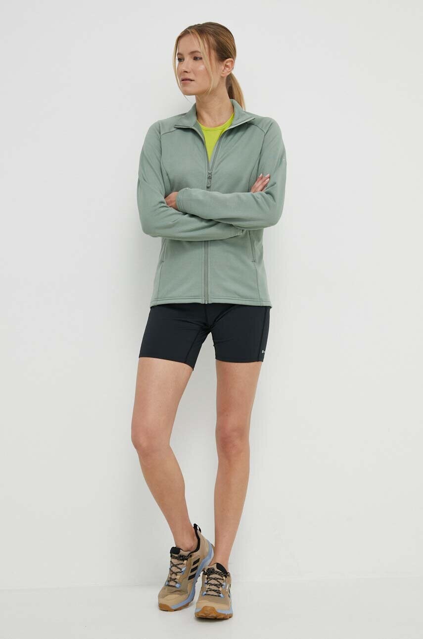 Спортивні шорти Montane Ineo Lite жіночі колір чорний однотонні висока посадка FINLS17
