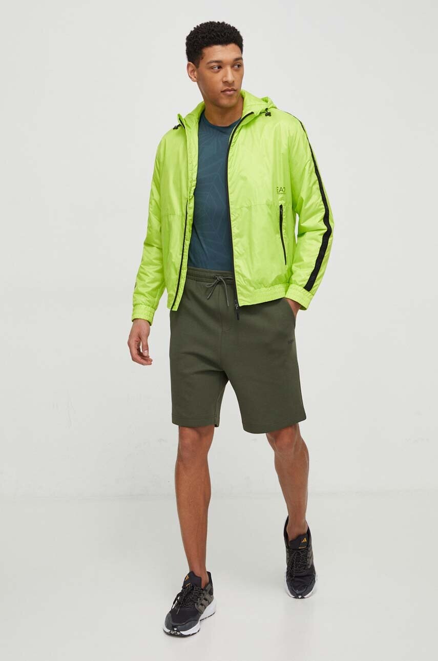 Шорти Boss Green чоловічі колір зелений