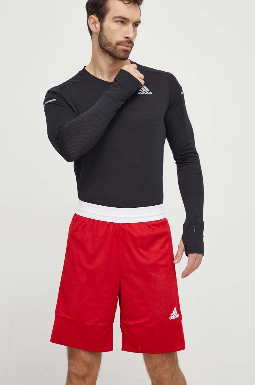 Шорти для тренувань adidas Performance колір червоний