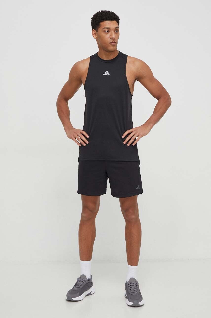 Шорти для тренувань adidas Performance колір чорний