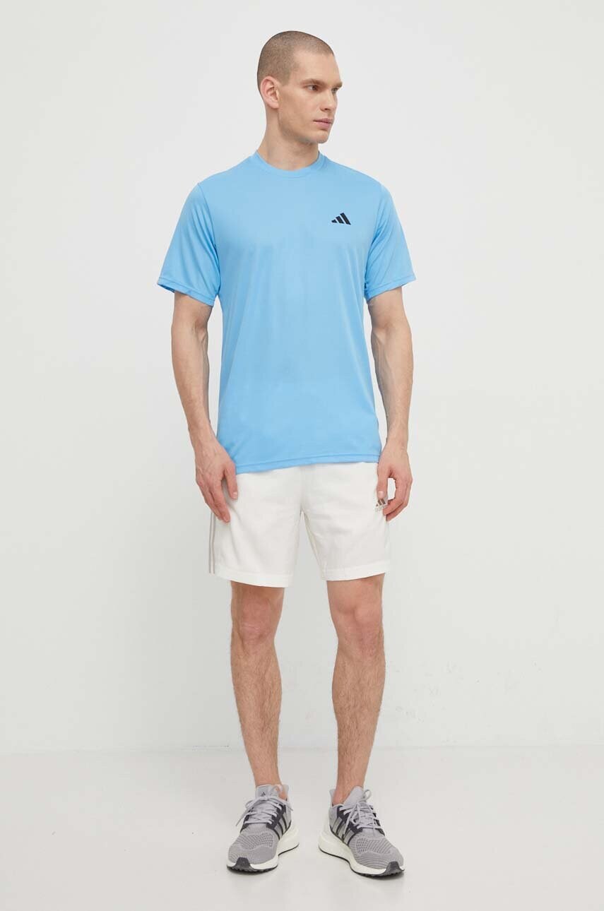 Шорти adidas чоловічі колір бежевий IS1395