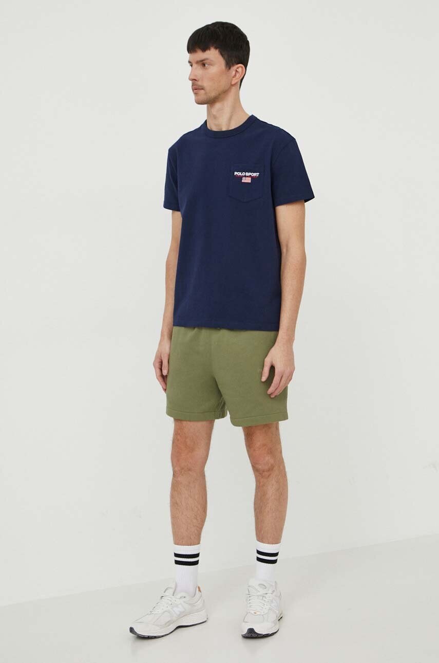Шорти Polo Ralph Lauren чоловічі колір зелений